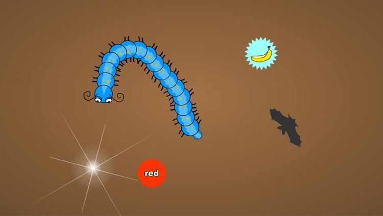 Very Hungry Worm for Kids - Learn colors & fruits