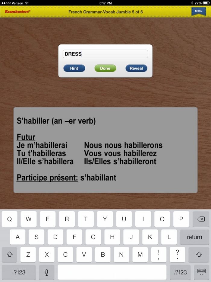 NY Regents French Prep Flashcards Exambusters