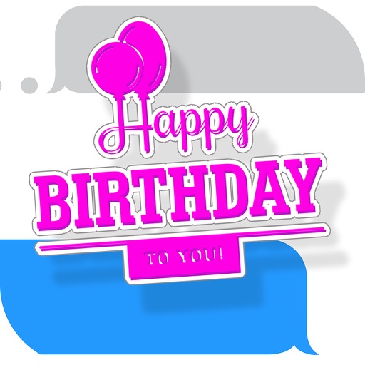 Birthday Stickers for iMessage – Best Bday Wishes icon