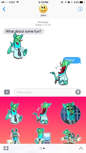 Office Plankton Stickers(圖2)-速報App