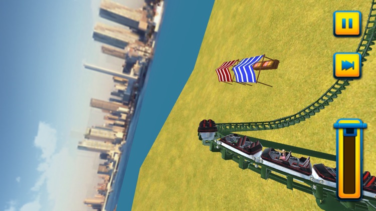 3D Roller Coaster Rush Simulator screenshot-3