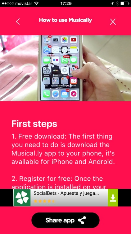 How to use for musically