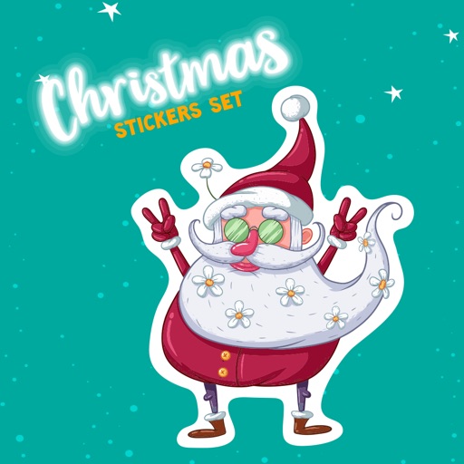 Christmas Stickers Set icon