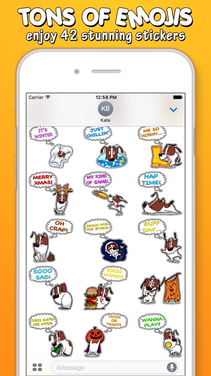 Puppy Moji - Cool Dog Emoji Stickers screenshot-3