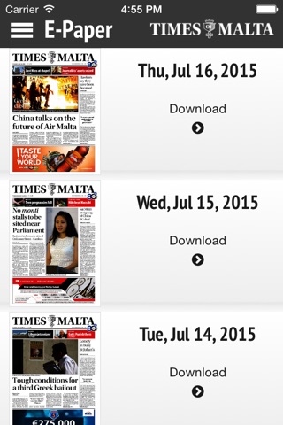 Times of Malta screenshot 3