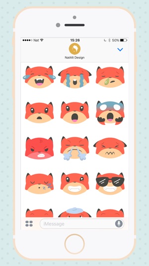 Foxy Fox Emojis(圖4)-速報App