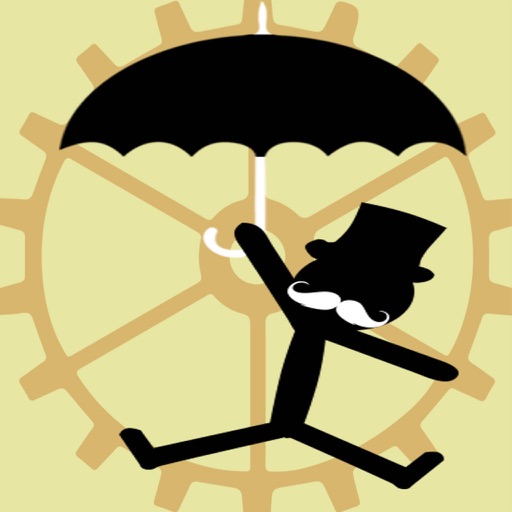 Umbrella Man Machine icon