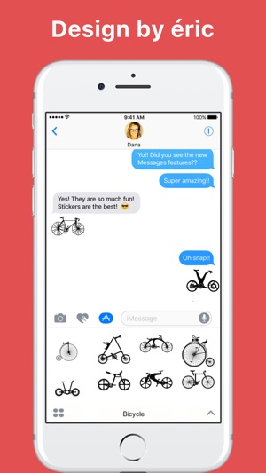 Bicycle stickers by éric Palliet(圖1)-速報App