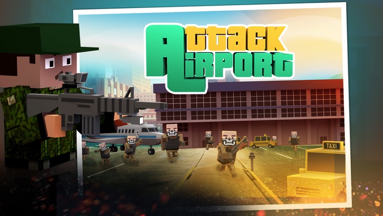 Pixel Crime Airport Attack Shoot-er Survival inc.