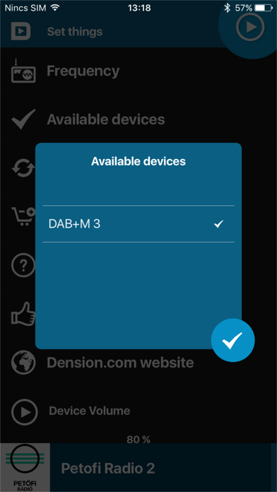 How to cancel & delete Dension DAB control from iphone & ipad 4