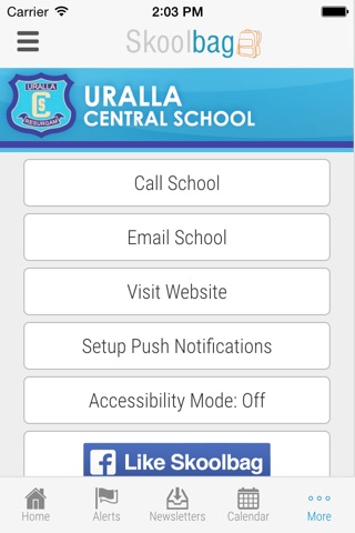 Uralla Central School - Skoolbag screenshot 4