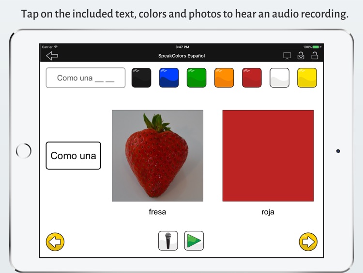 SpeakColors Español Pro