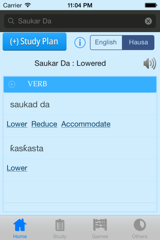 Hausa Dictionary - náhled