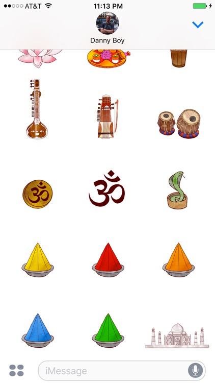Jazzy India - World Music and Culture Stickers