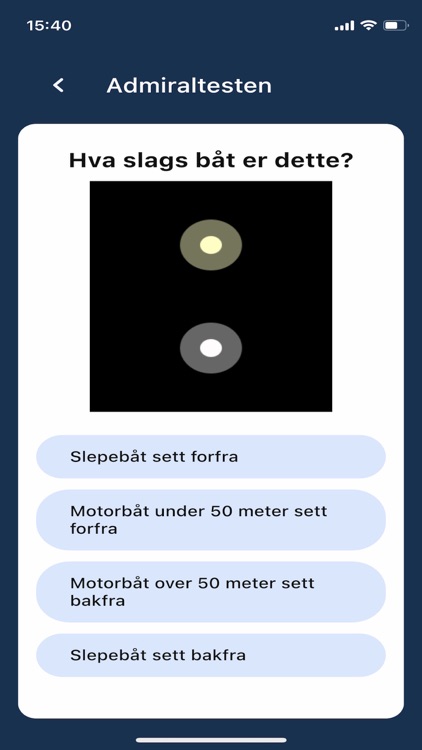 Båtførerprøven - Quizappen