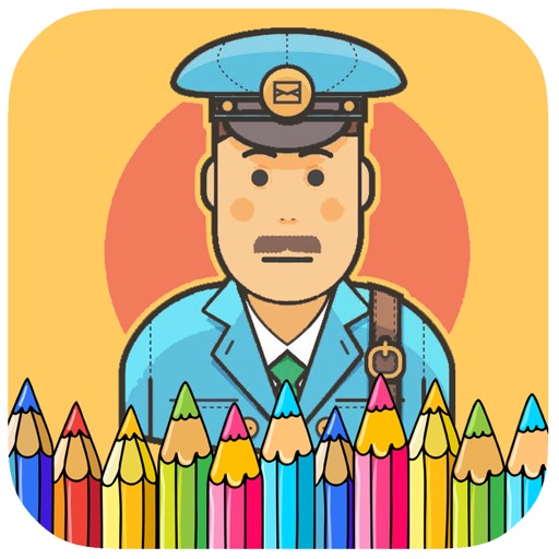 Kids Coloring Games Page Postman Version