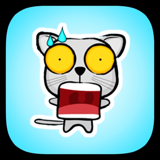 Scared Cat Stickers icon