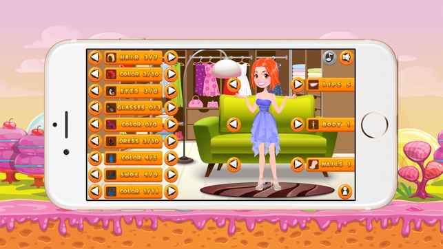 時尚遊戲 - Fashion Dress Up Game for Girl(圖2)-速報App