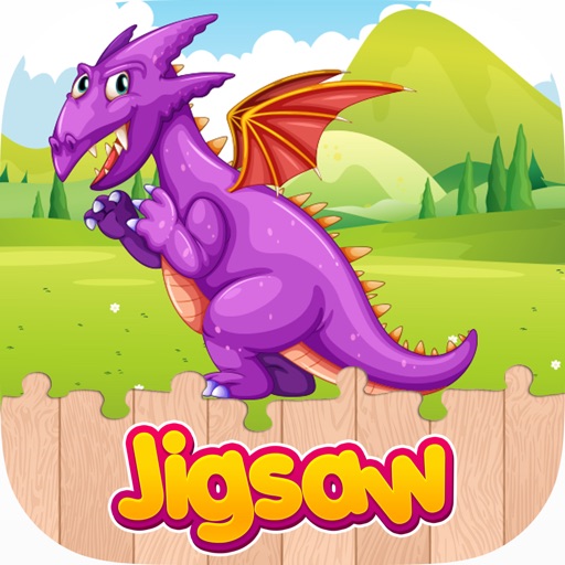 Magic Dinosaur Jigsaw Puzzles For Toddler iOS App