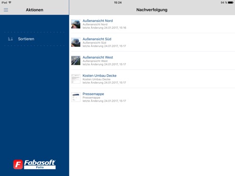 Fabasoft Folio Worklist screenshot 4