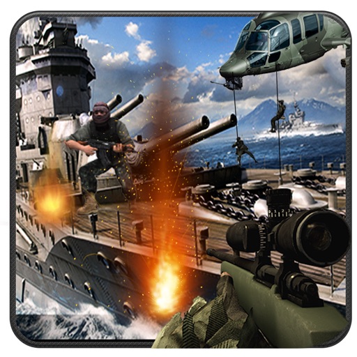 Modern Navy Gunship Strike:Helicopter Sniper