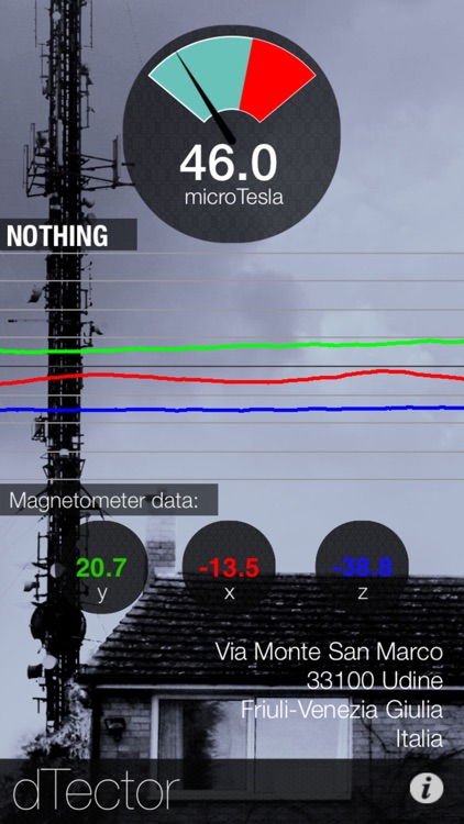 dTector - Electrosmog and Metal Detector