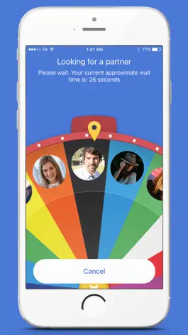 Game screenshot FriendRoulette - Meet & chat; friends & new people apk