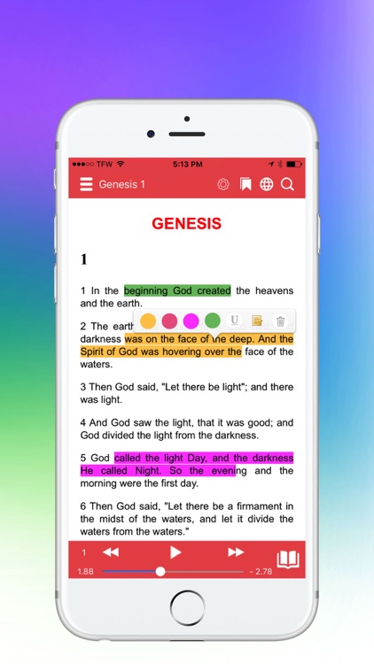NIV Bible 1984 Fire Study