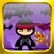 You are the Ninja and have to avoid the frantic attacks from the angry Cats