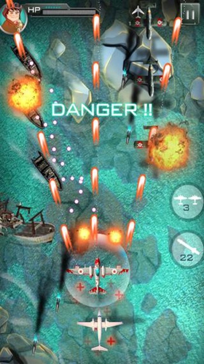Sky Force 1942: Sky Fighter Squadron Force Attack screenshot-3