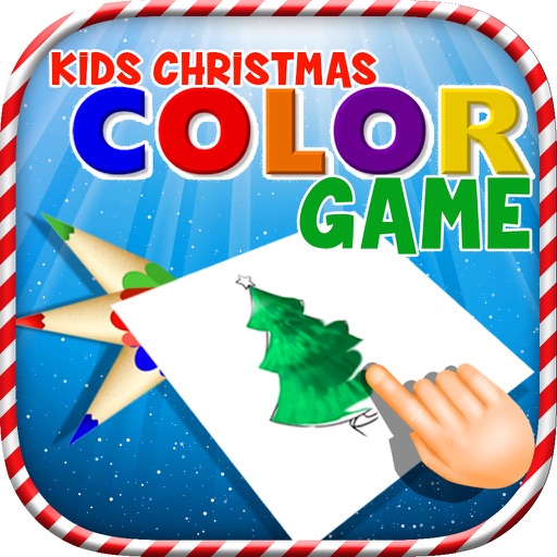 Kids Christmas - Color Game