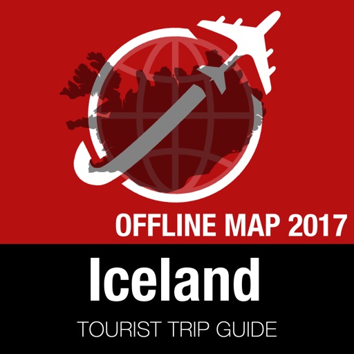 Iceland Tourist Guide + Offline Map icon