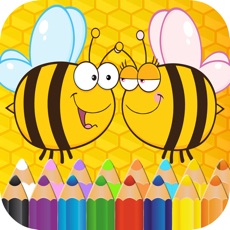 Activities of Coloring Page Bee