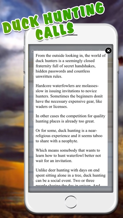 Easy Duck Hunting Calls Pro: Finest Hunting Call screenshot-3