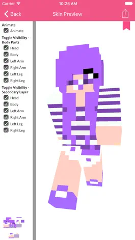 Game screenshot Baby Skin For Minecraft Edition apk