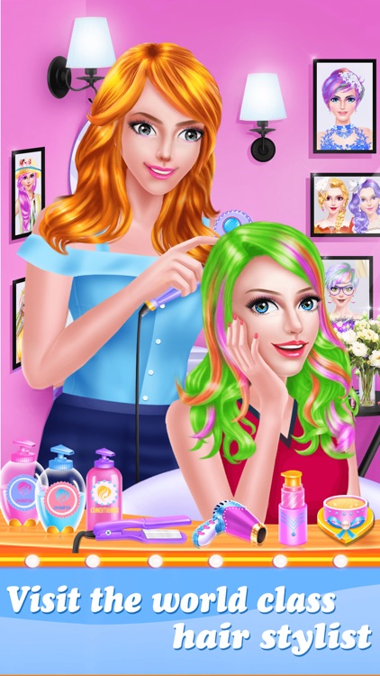 Hair Color Salon Fashion Girls Style Makeover By Fashion Games