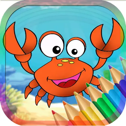 Cute Sea Animals Coloring for kids & Toddlers Читы