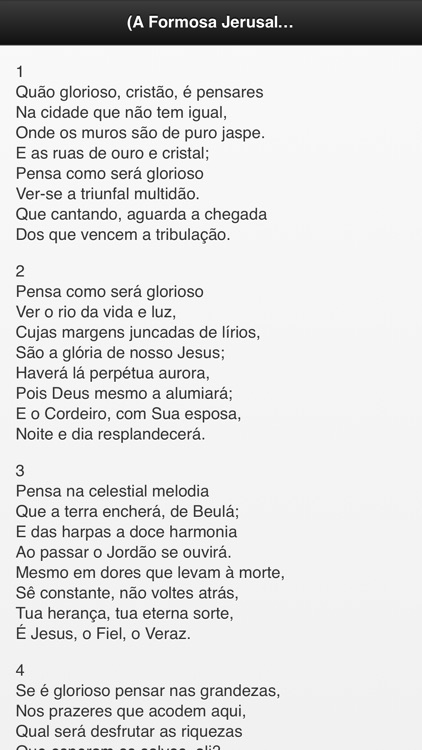 Harpa Crista (Bible Hymns in Portuguese Free)