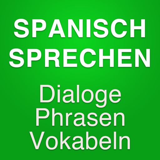 Dialoge Phrasen Wörter lernen - Spanische Sprache Icon