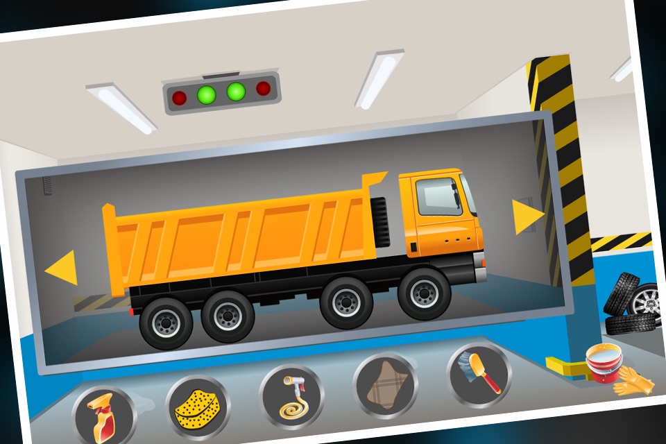 Dump Truck Salon Auto Repair: Car Wash & Spa Game screenshot 3