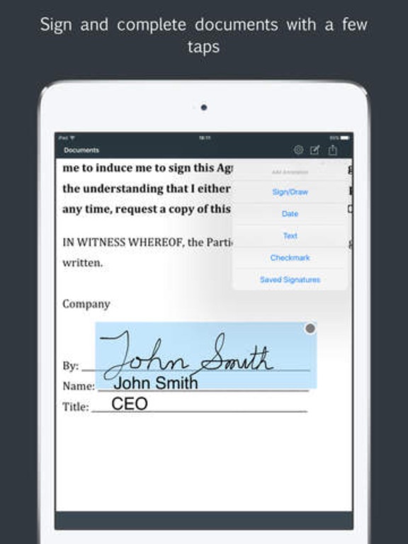 PDF Sign : Fill Forms & Send Office Documents screenshot 3