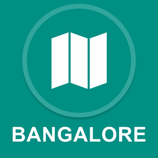 Bangalore, India : Offline GPS Navigation icon