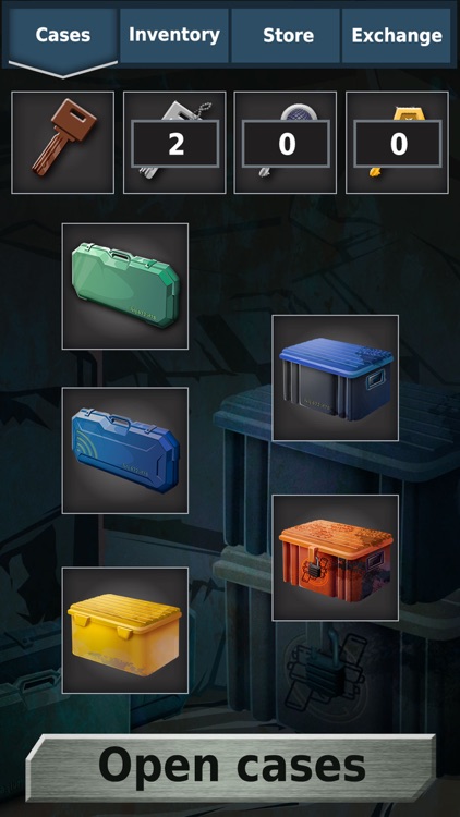 Military CS Case Opening Simulator