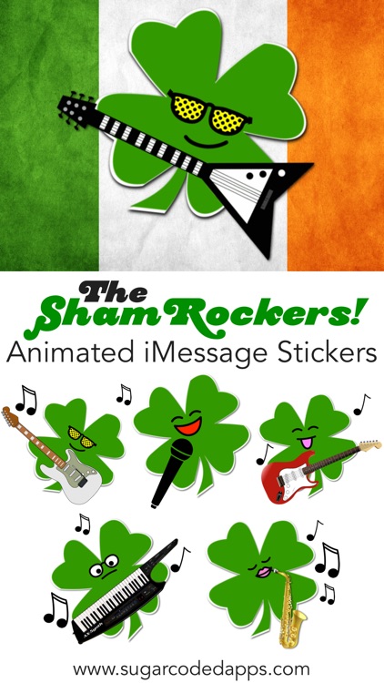 ShamRockers!: Animated Stickers
