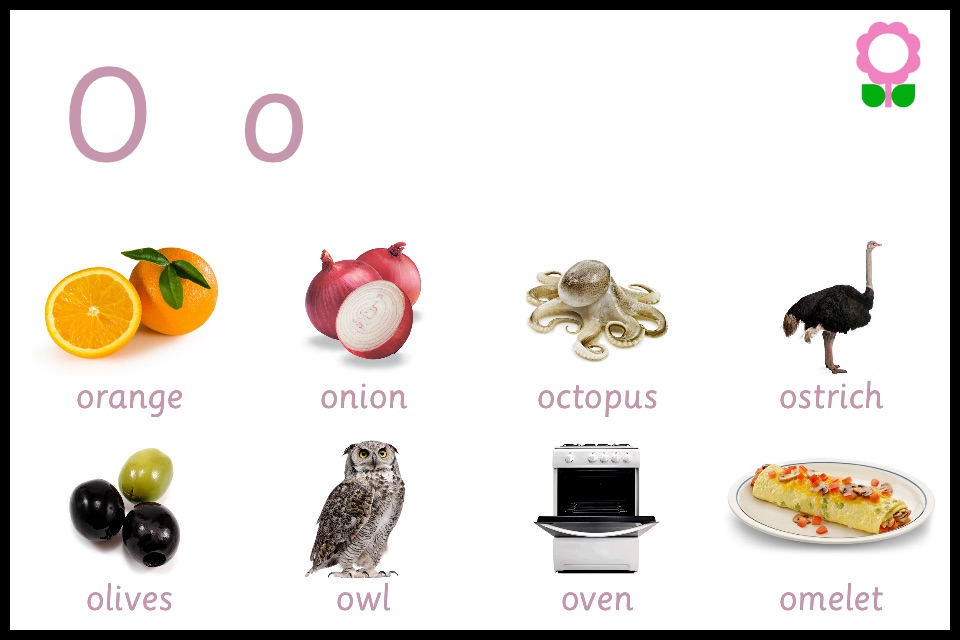 Alphabets Vocabulary for Kids screenshot 4