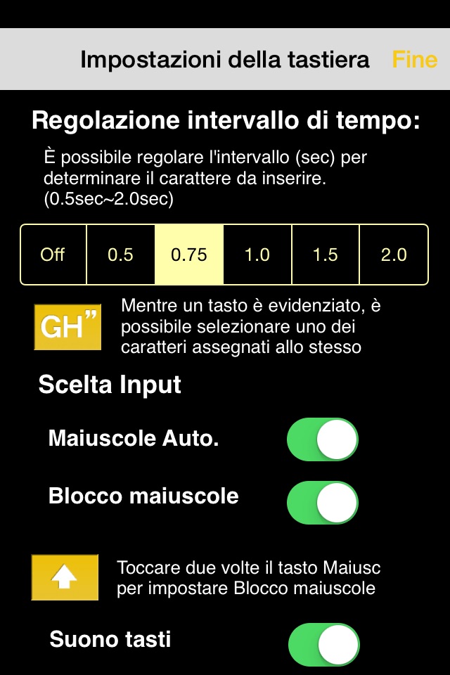AEI Keyboard Note Italian screenshot 3
