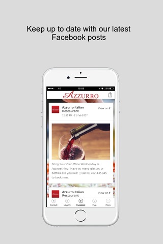 Azzurro Restaurant screenshot 4