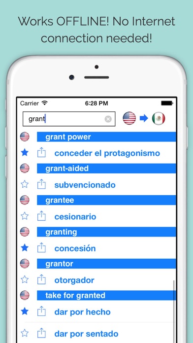 How to cancel & delete English - Mexican Spanish Dictionary Offline from iphone & ipad 1