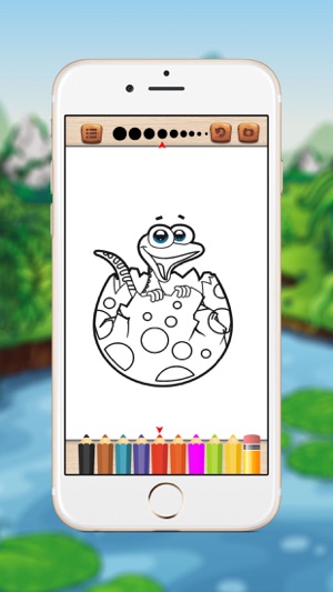 Happy Dinosaur Coloring Book For Kids(圖4)-速報App