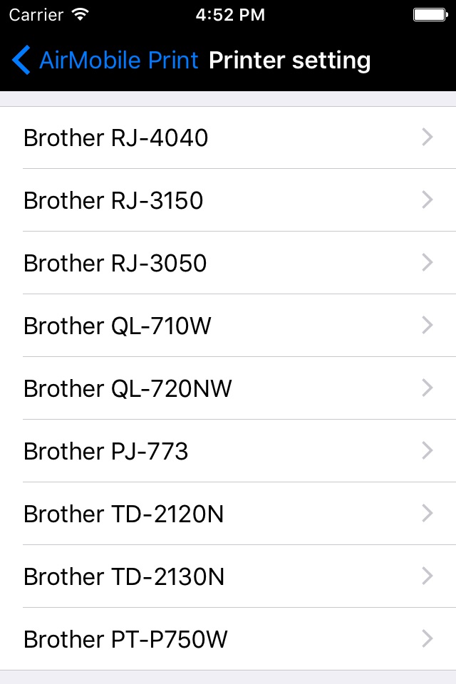 AirMobile Print for brother screenshot 3